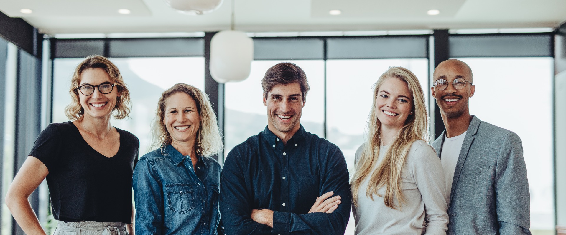 Successful business team